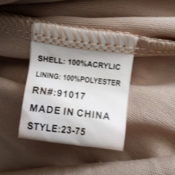 Anthropology Solitaire Cream/Tan Crochet Maxi Dress Sz.L EUC. - Picture 9 of 11